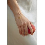 Love Tie bracelet gold
