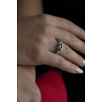 Nerissa blue ring